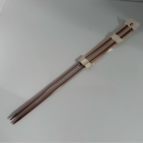 Wrights Boye 14-Inch Aluminum Single Point Knitting Needles, Size 8, 5 mm - Picture 2 of 3